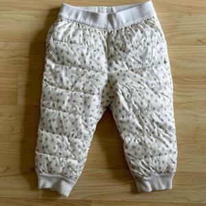 NWOT baby puffer pants